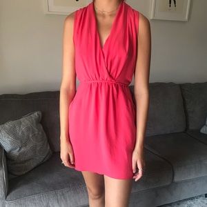 Aritzia Wilfred Sabine Coral Dress Size Small